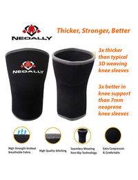 NeoAlly® High Strength Compression Knee Sleeves - Stronger Than Neoprene | NeoAllySports.com
