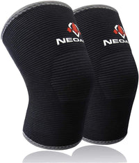 NeoAlly® High Strength Compression Knee Sleeves (Black) | NeoAllySports.com