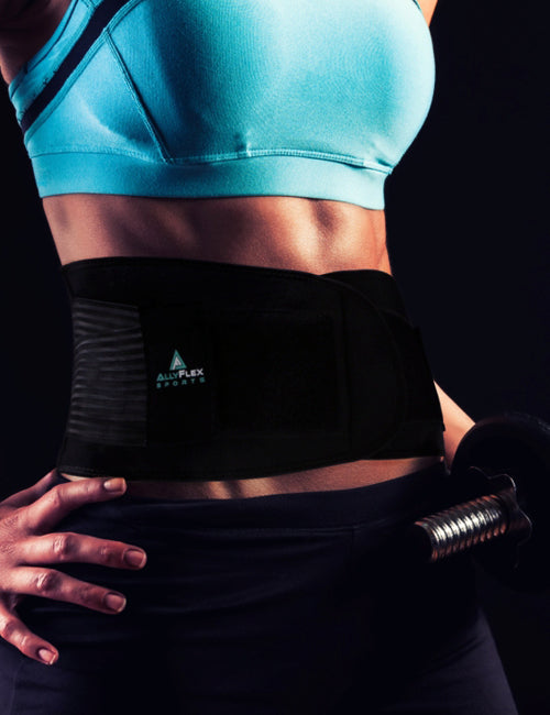 AllyFlex Sports® Women’s Back Brace - Adjustable for Custom Fit | NeoAllySports.com